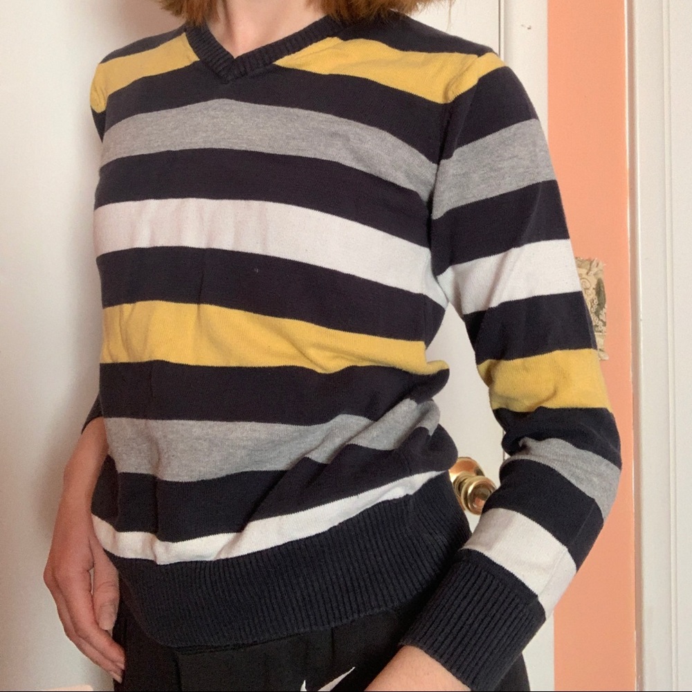 Striped long sleeve shirt